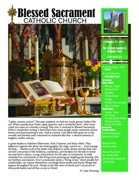Sunday, February 23, 2025 Bulletin