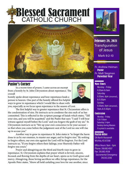 Sunday, February 28, 2021