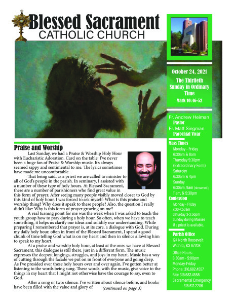 Sunday, October 24, 2021