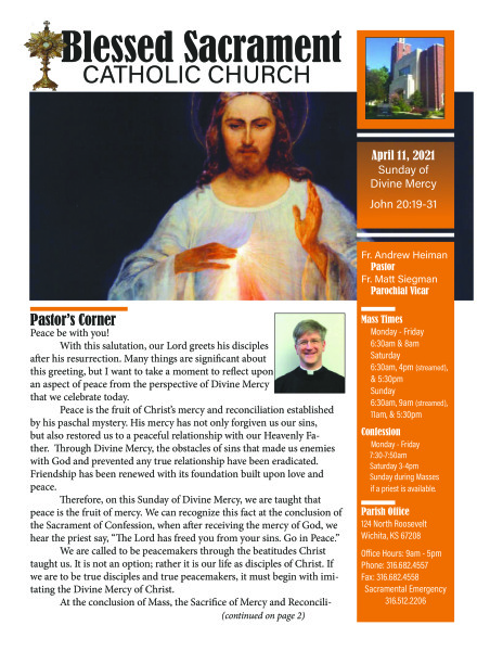 Sunday, April 11, 2021